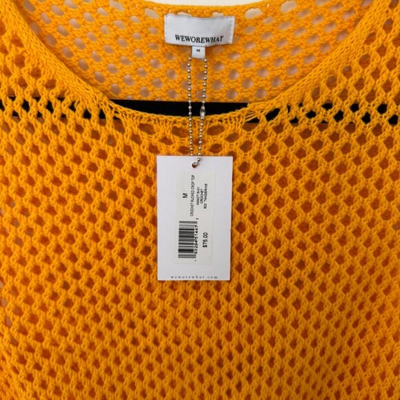 WeWoreWhat Knit Cropped Tank NWT - Picture 3 of 3